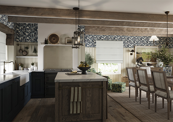 Orchard, Silent Night - Twist&Fit Roman Blind - Image 6